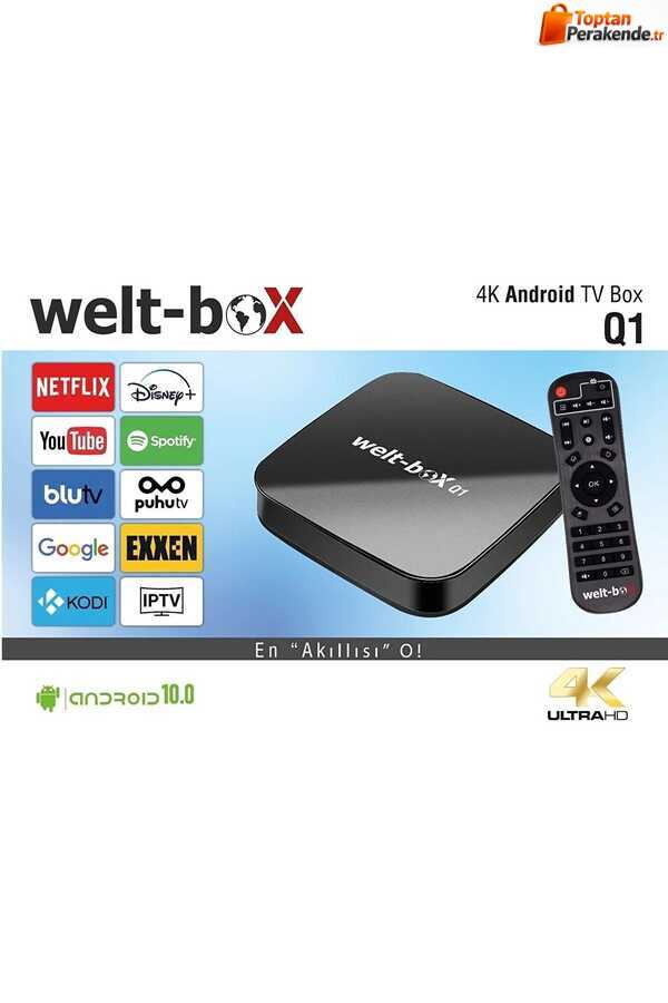 Wellbox Androıd Tv Box Q1
